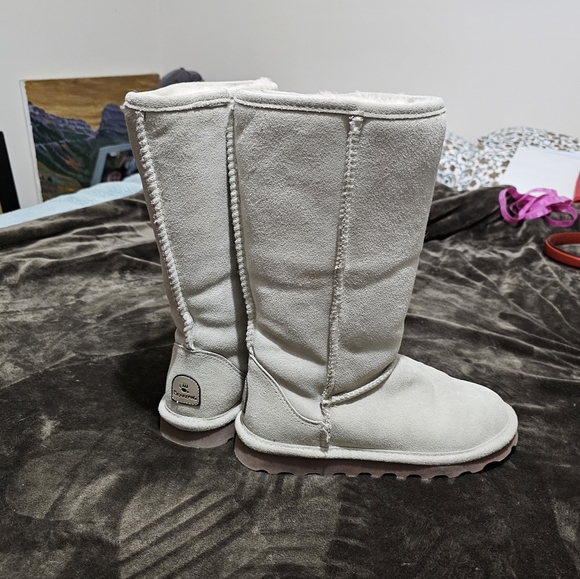 BearPaw Shoes - Bearpaw  Heather grey/ creme winter boots